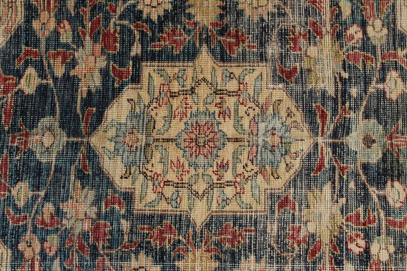 6x9 Red and Navy Anatolian Tribal Rug