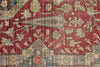 6x9 Red and Navy Anatolian Tribal Rug