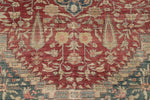 6x9 Red and Navy Anatolian Tribal Rug