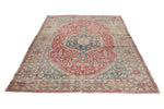 6x9 Red and Navy Anatolian Tribal Rug