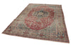 6x9 Red and Navy Anatolian Tribal Rug