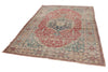 6x9 Red and Navy Anatolian Tribal Rug