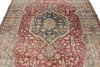 6x9 Red and Navy Anatolian Tribal Rug