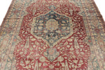 6x9 Red and Navy Anatolian Tribal Rug