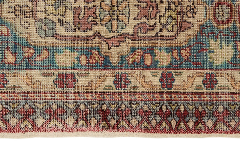 6x9 Red and Navy Anatolian Tribal Rug
