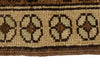6x11 Ivory and Gray Turkish Tribal Rug