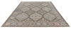 8x10 Brown and Purple Turkish Oushak Rug