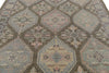 8x10 Brown and Purple Turkish Oushak Rug