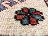 6x8 Red and Ivory Turkish Tribal Rug