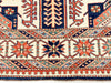 6x8 Red and Ivory Turkish Tribal Rug