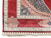 6x9 Red Turkish Silk Rug
