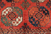 5x7 Red and Red Turkish Tribal Rug