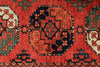 5x7 Red and Red Turkish Tribal Rug
