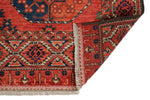5x7 Red and Red Turkish Tribal Rug