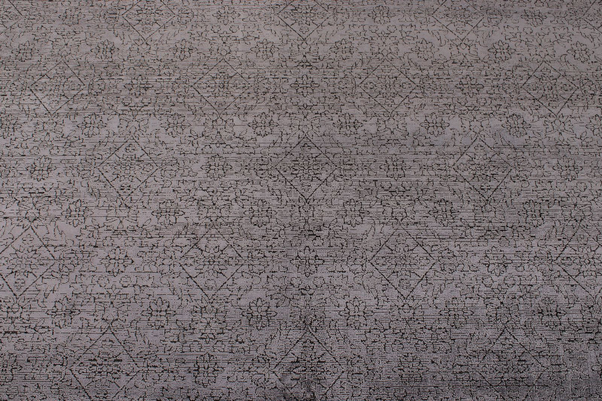 9x13 Gray and Gray Turkish Antep Rug