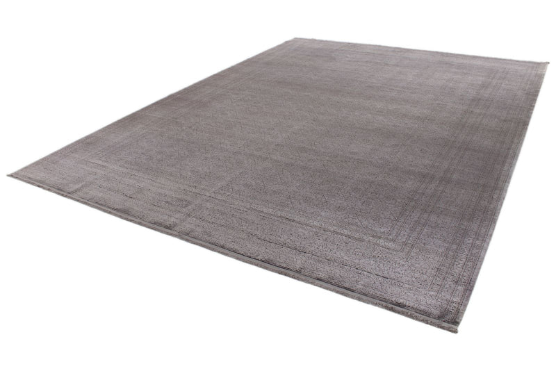 9x13 Gray and Gray Turkish Antep Rug