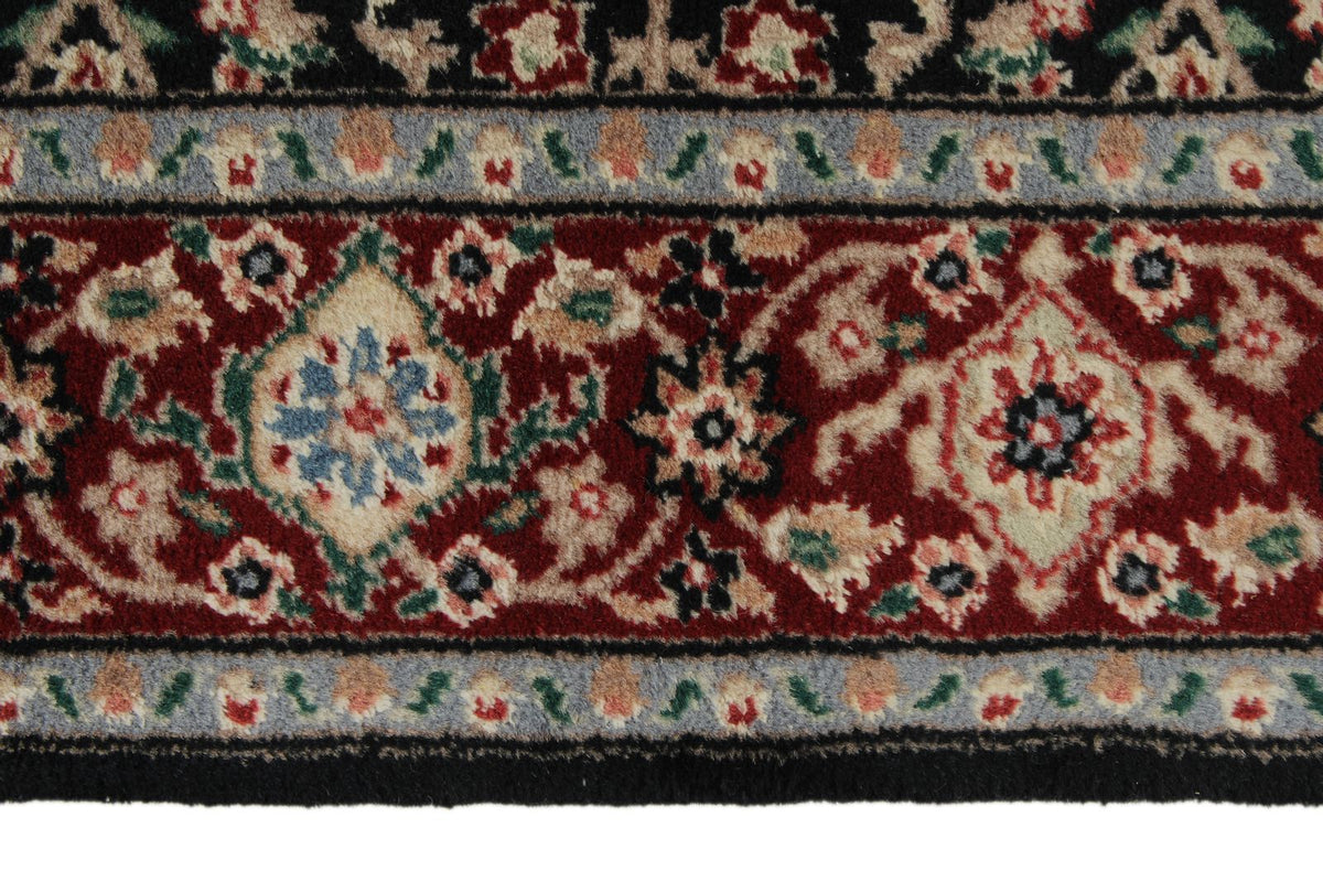 3x12 Navy and Red Turkish Traditional Runner