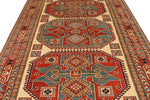 7x10 Multicolor Turkish Tribal Rug