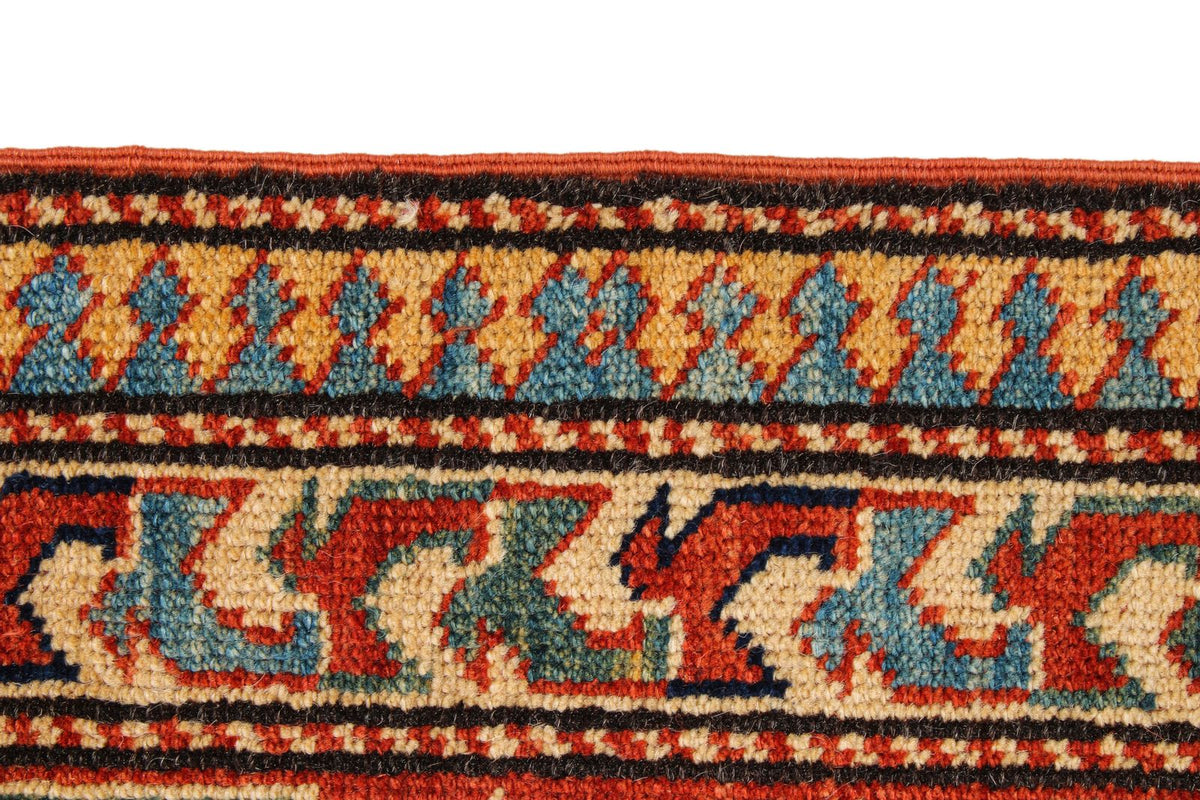 7x10 Multicolor Turkish Tribal Rug