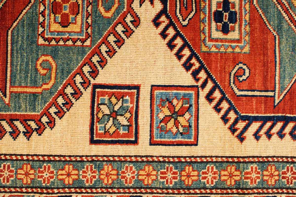 7x10 Multicolor Turkish Tribal Rug