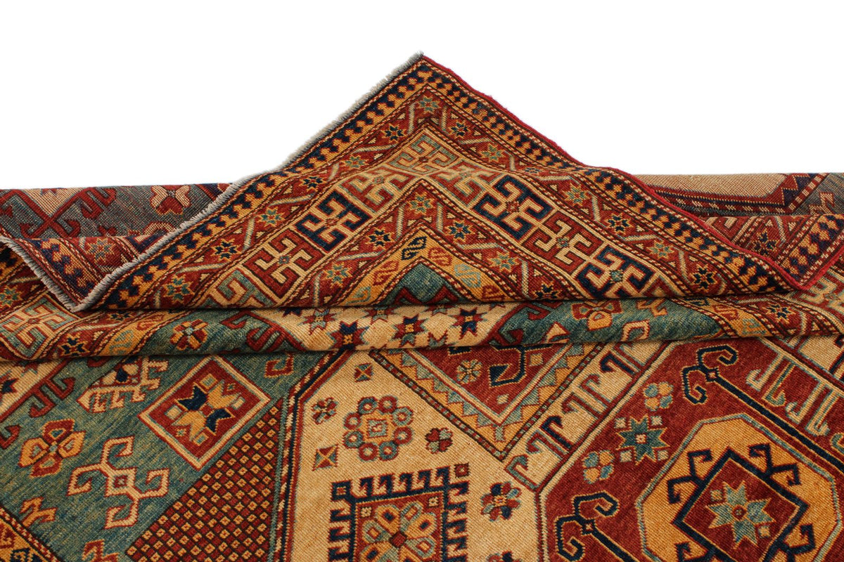 6x10 Multicolor Turkish Tribal Rug