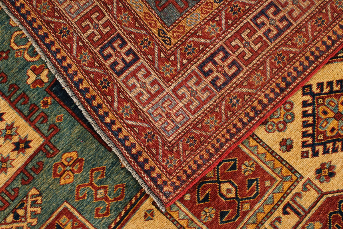 6x10 Multicolor Turkish Tribal Rug