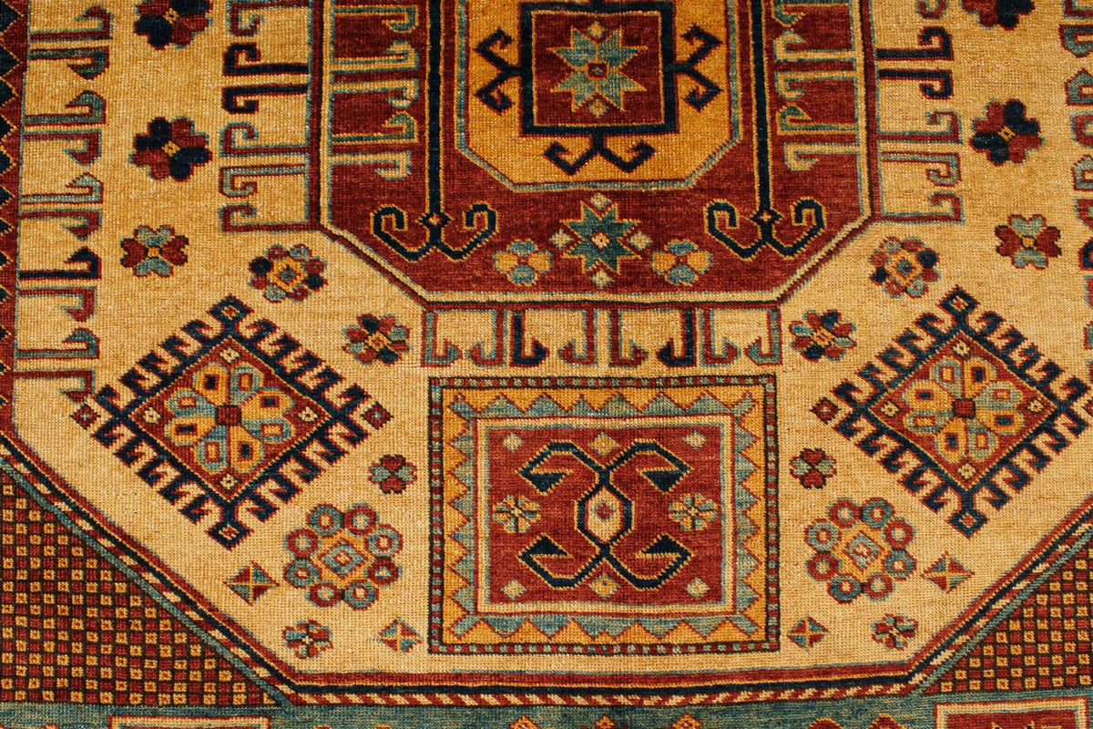 6x10 Multicolor Turkish Tribal Rug
