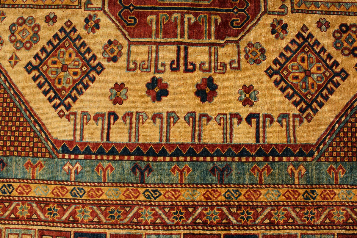 6x10 Multicolor Turkish Tribal Rug