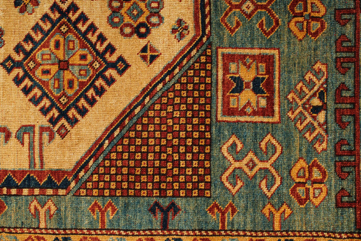 6x10 Multicolor Turkish Tribal Rug