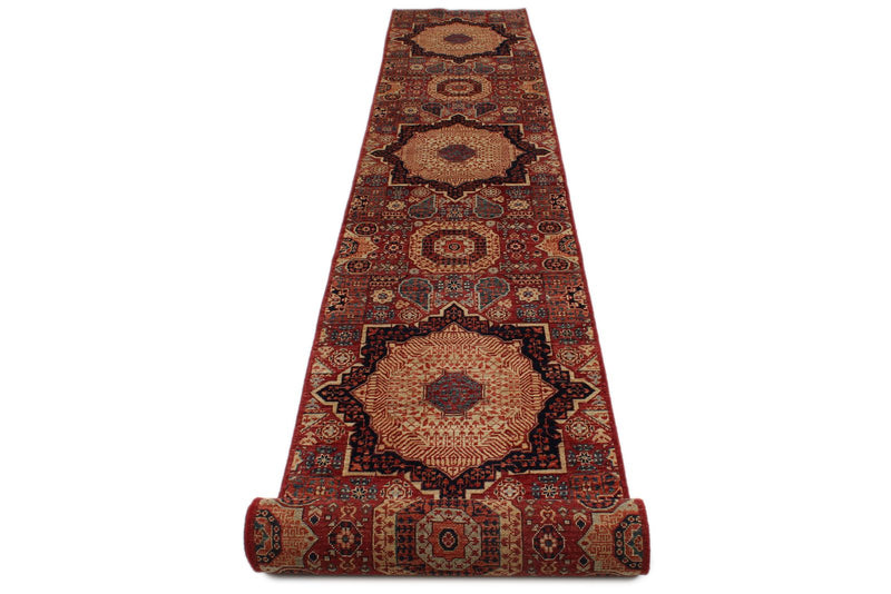 3x20 Multicolor Turkish Tribal Runner