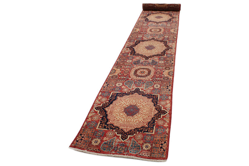 3x20 Multicolor Turkish Tribal Runner