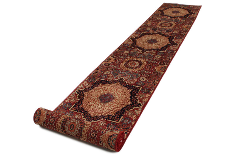 3x20 Multicolor Turkish Tribal Runner