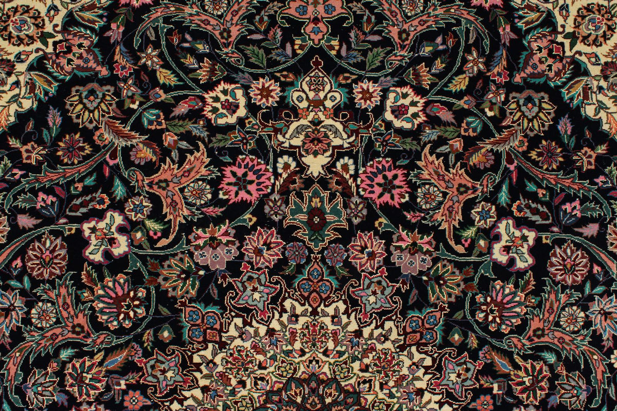 6x9 Navy and Red Persian Rug