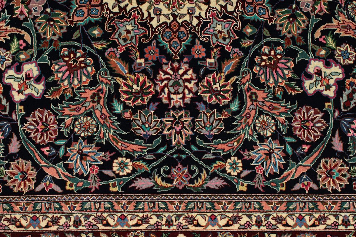 6x9 Navy and Red Persian Rug