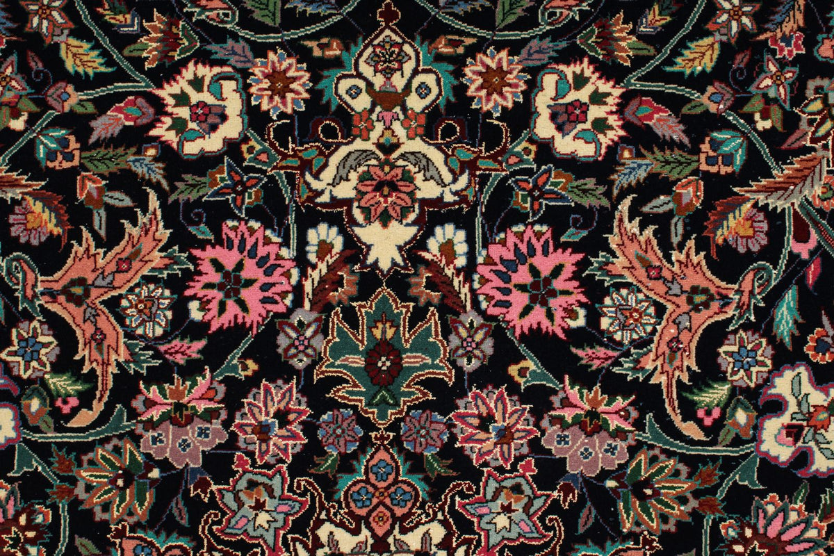 6x9 Navy and Red Persian Rug