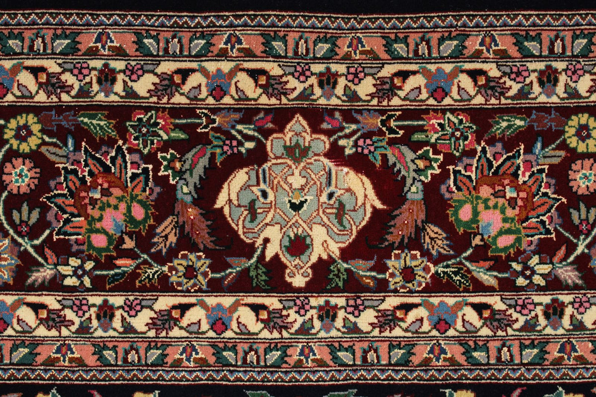 6x9 Navy and Red Persian Rug