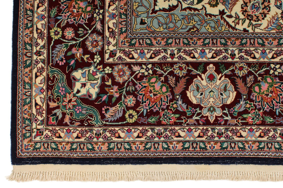 6x9 Navy and Red Persian Rug