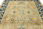 8x10 Navy and beige Persian Traditional Rug