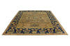 8x10 Navy and beige Persian Traditional Rug