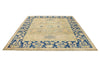 8x10 Navy and beige Persian Traditional Rug