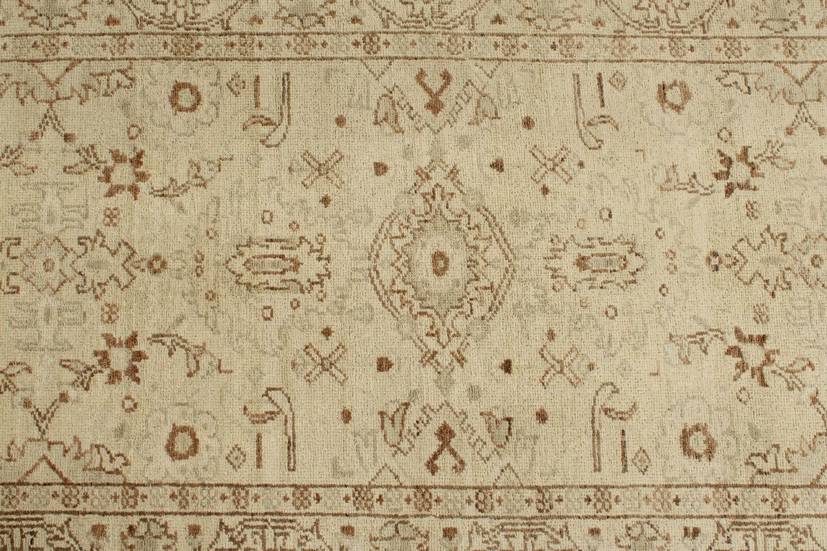 3x20 Ivory and Ivory Persian Runner