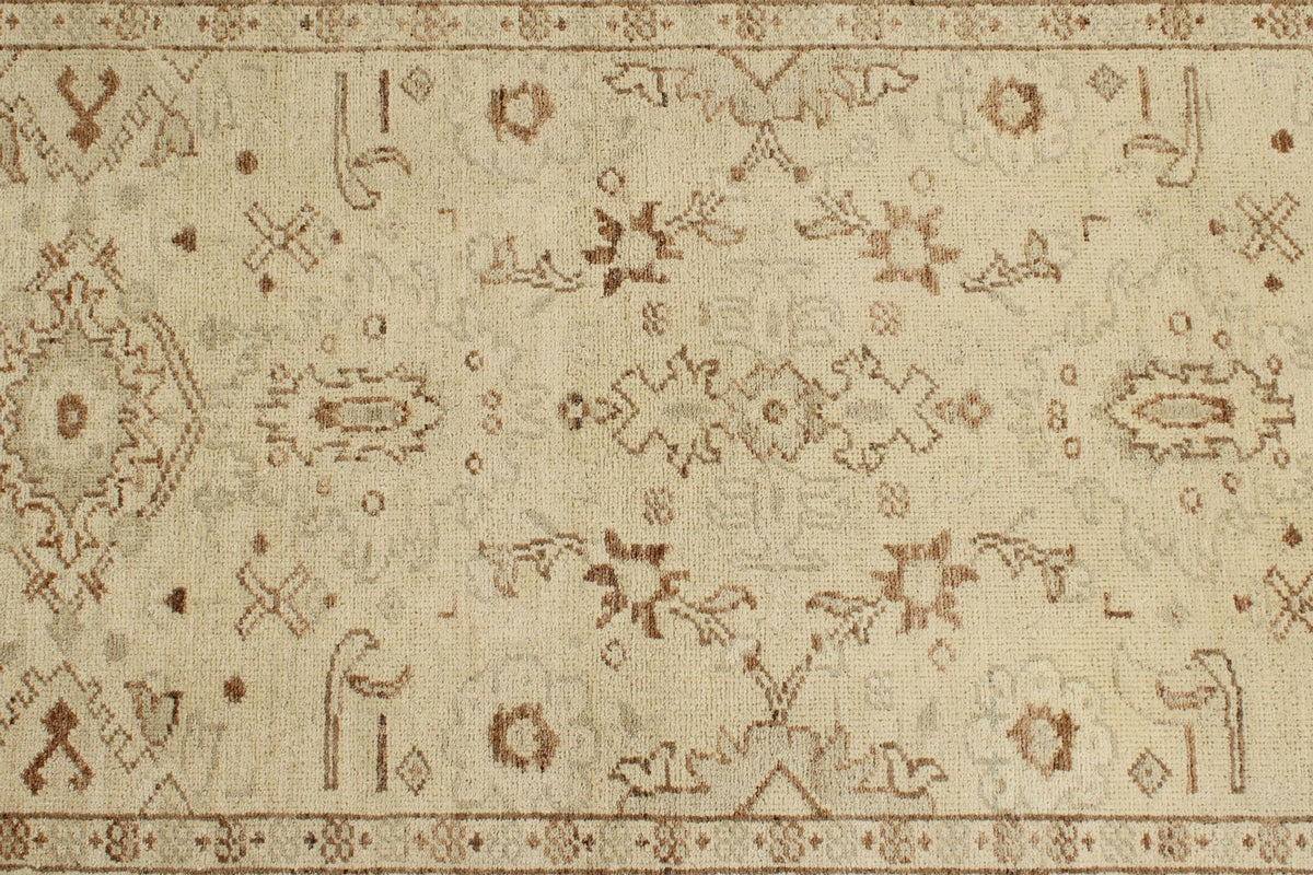 3x20 Ivory and Ivory Persian Runner