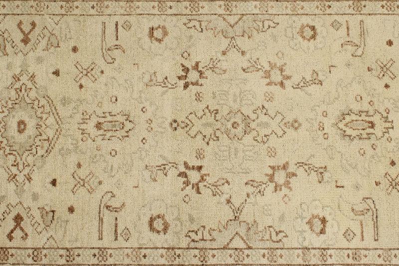 3x20 Ivory and Ivory Persian Runner