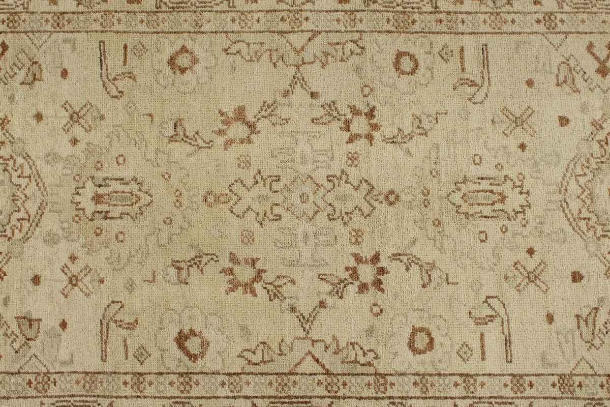 3x20 Ivory and Ivory Persian Runner