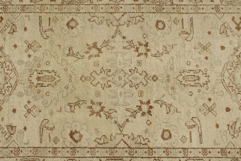3x20 Ivory and Ivory Persian Runner