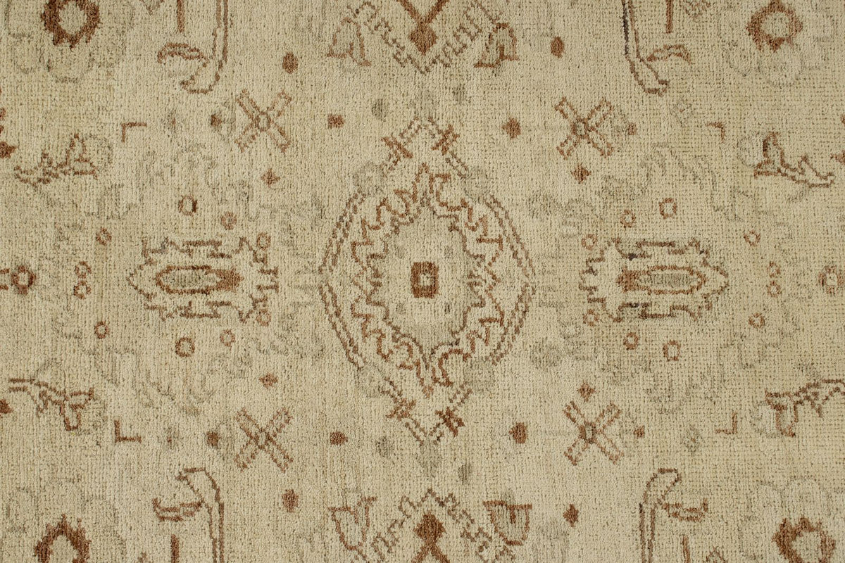 3x20 Ivory and Ivory Persian Runner