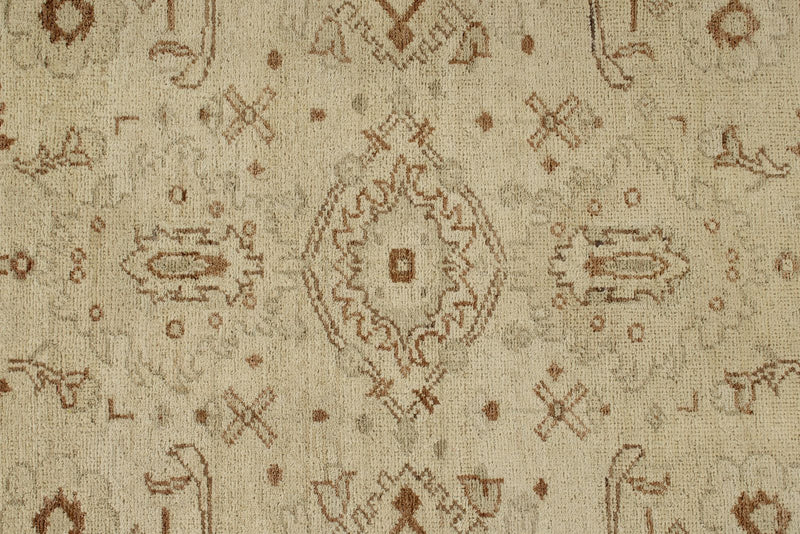 3x20 Ivory and Ivory Persian Runner