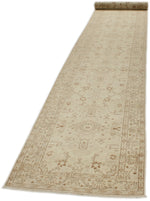 3x20 Ivory and Ivory Persian Runner