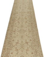 3x20 Ivory and Ivory Persian Runner