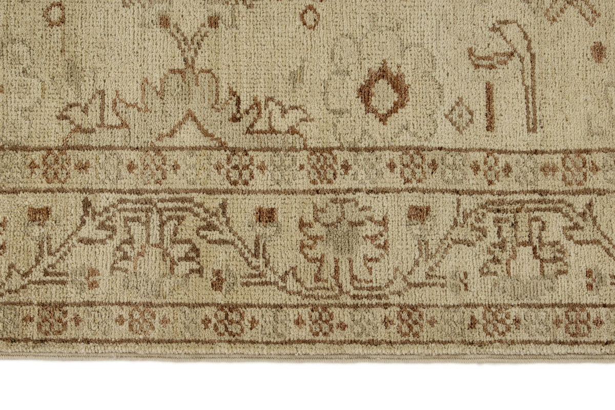3x20 Ivory and Ivory Persian Runner